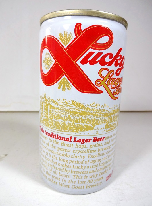 Lucky Lager - red/wh/tan
